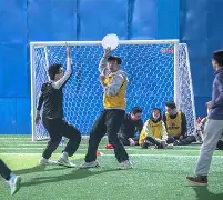 比赛展现出了 昂扬的精神面貌 青年风采